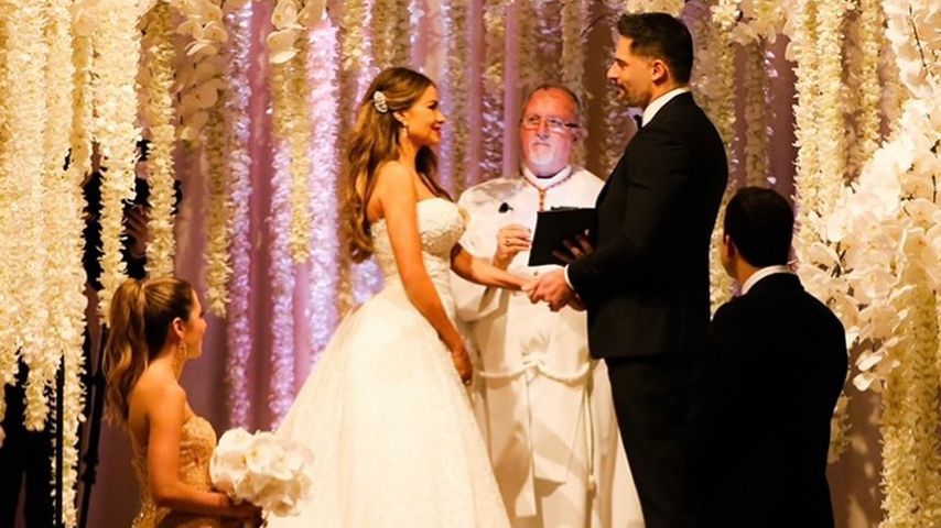 Sofia Vergara und Joe Manganiello an ihrem Hochzeitstag
