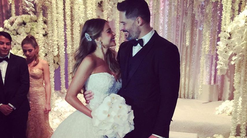 Sofia Vergara und Joe Manganiello an ihrem Hochzeitstag