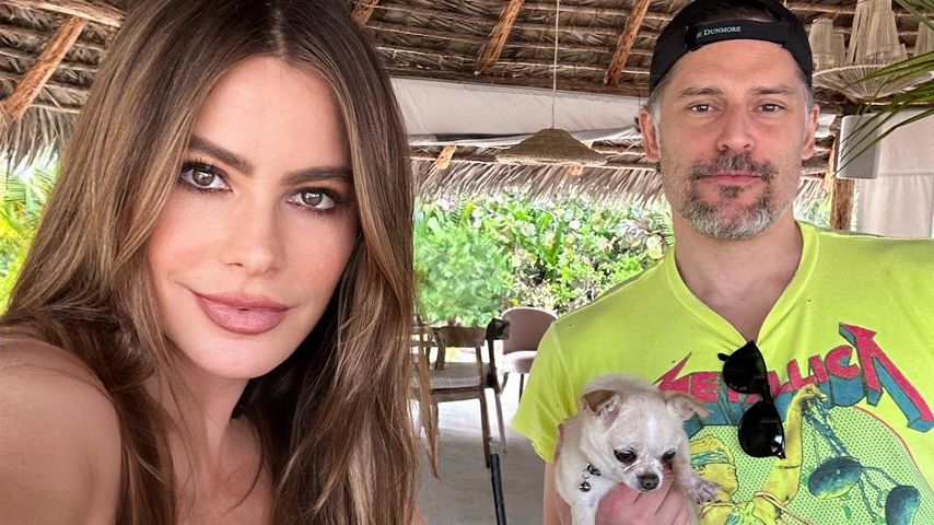 Sofia Vergara und Joe Manganiello im Dezember 2022 in der Karibik