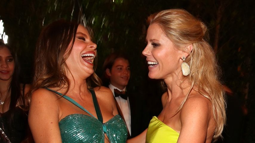 Sofia Vergara und Julie Bowen bei einer Party im Jahr 2012