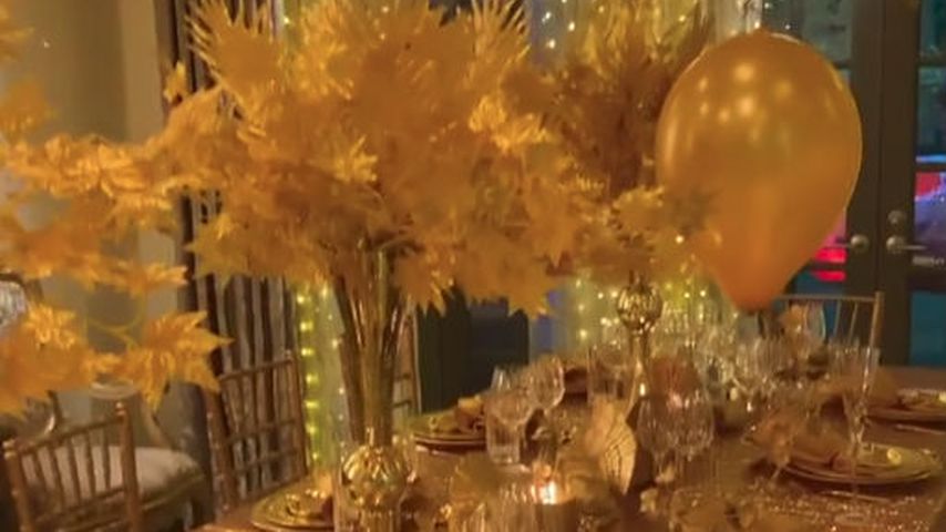 Sofia Vergaras Thanksgiving-Gedeck
