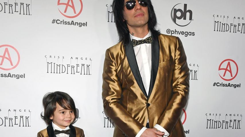 Criss Angel und sein Sohn Johnny Crisstopher
