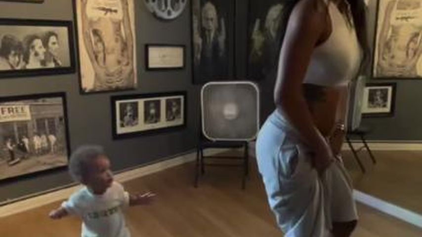Leodis "Leo" Andrellton und Keke Palmer bei den Proben für die BET Awards 2024