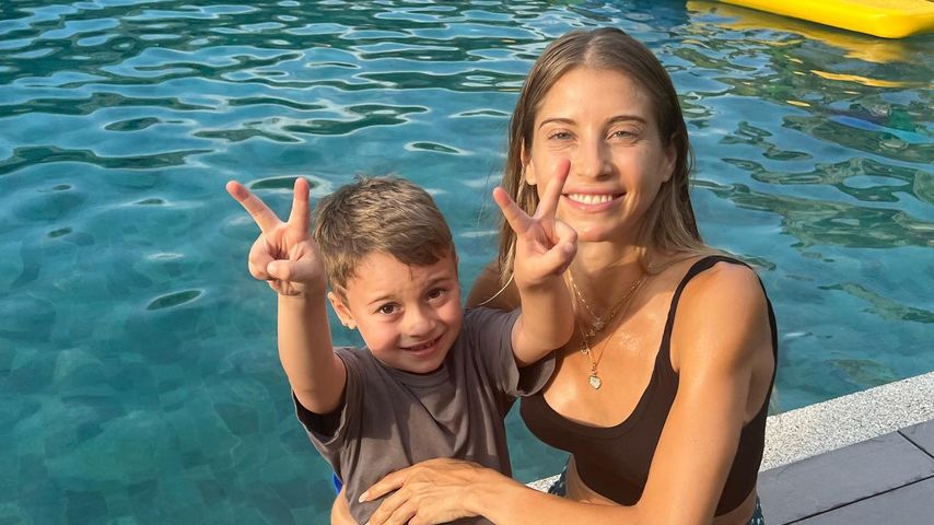 Ludwig mit Cathy Hummels