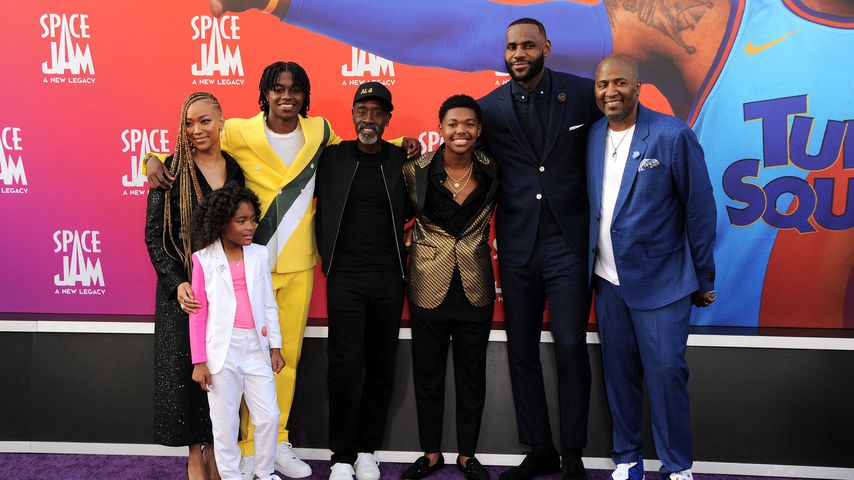 Der Cast von " "Space Jam: A New Legacy" bei der Filmpremiere in L.A. im Juli 2021