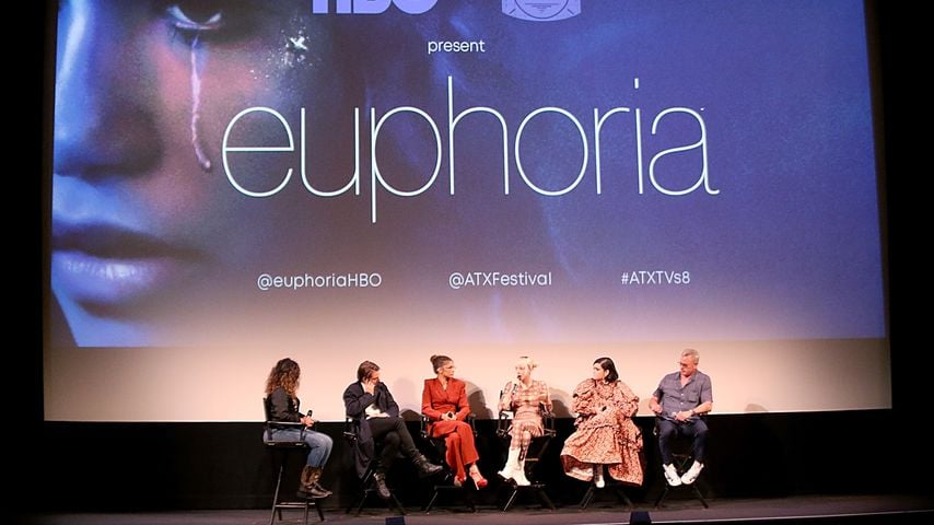 Sonia Saraiya, Sam Levinson, Zendaya, Hunter Schafer, Barbie Ferreira und Eric Dane