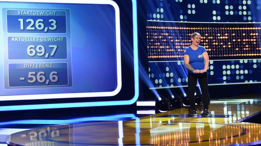 Sonja im "The Biggest Loser"-Finale