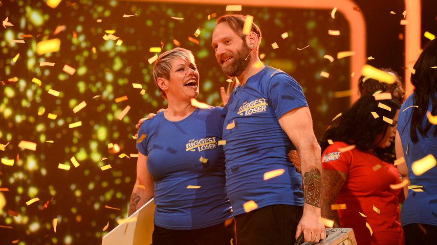 Sonja und Ole im "The Biggest Loser"-Finale