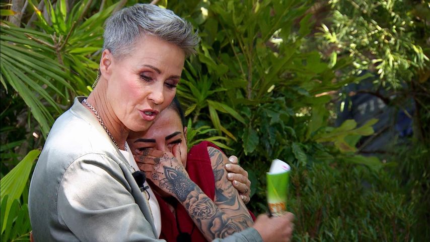 Sonja Zietlow und Elena Miras im Allstars-Dschungelcamp