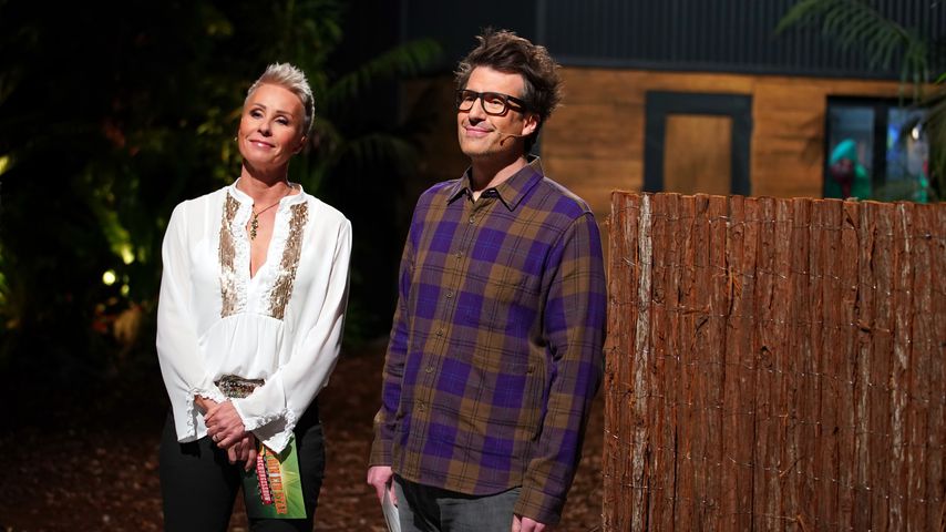 Sonja Zietlow und Daniel Hartwich im Dschungelshow-Studio