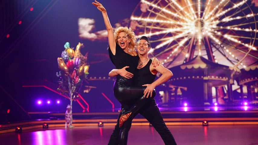 Sonya Kraus und Valentin Lusin bei "Let's Dance" 2026