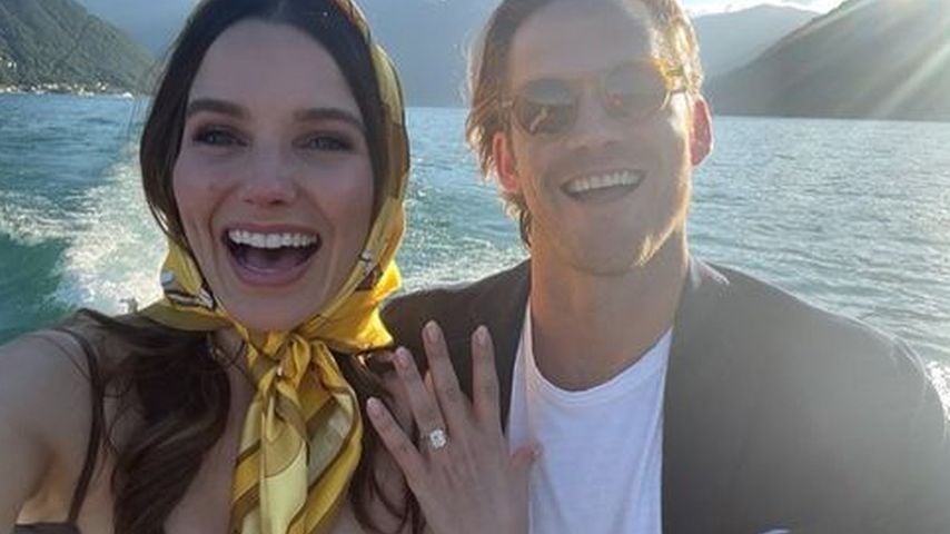 Sophia Bush und Grant Hughes im Italienurlaub im August 2021