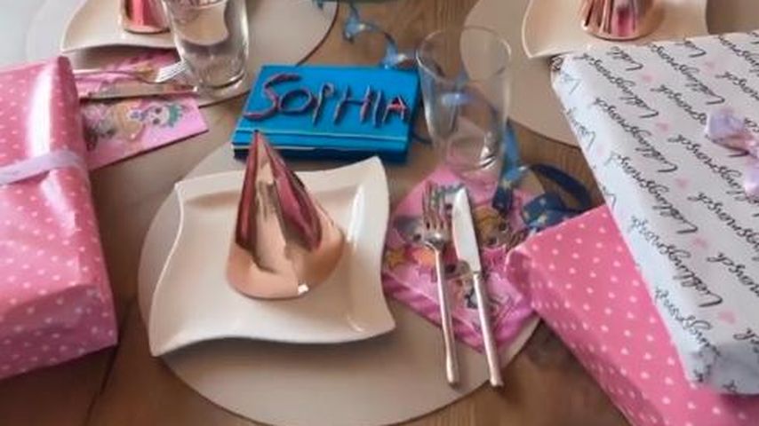 Sophia Cordalis Geburtstagstisch