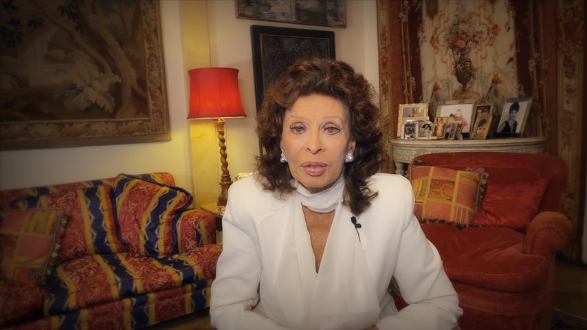 Sophia Loren im Oktober 2020