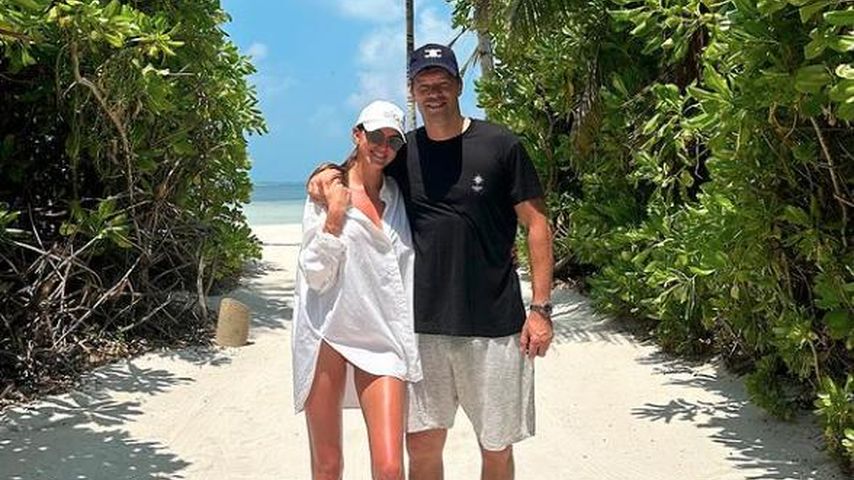 Sophia Schneiderhan und Michael Ballack auf den Malediven