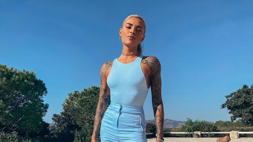 Sophia Thomalla bei den "Are You The One?"-Dreharbeiten