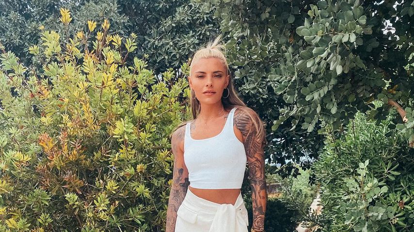 Sophia Thomalla in Griechenland