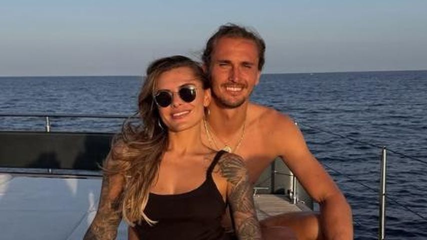 Sophia Thomalla mit Alexander Zverev auf Mallorca, Juli 2026