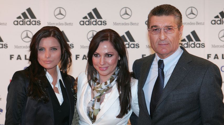 Sophia Thomalla, Simone Thomalla und Rudi Assauer im März 2007