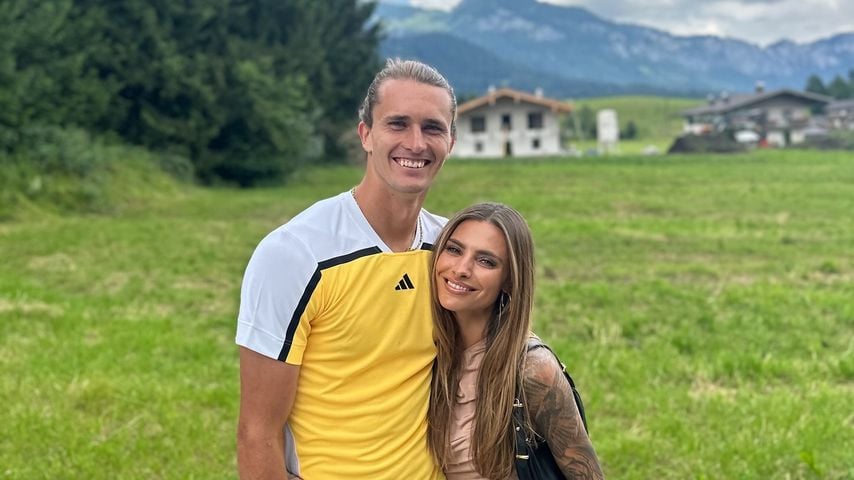 Sophia Thomalla und Alexander Zverev im Juni 2024