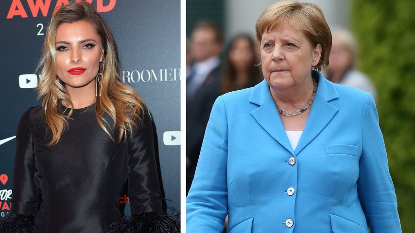 Kaum Gesundheits-Infos: Sophia Thomalla verteidigt Merkel