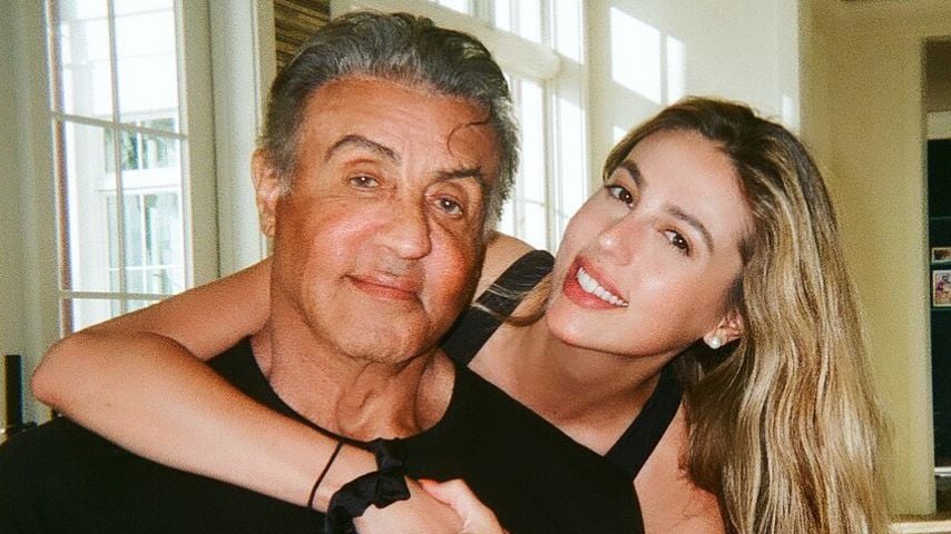 Sophia und Sylvester Stallone