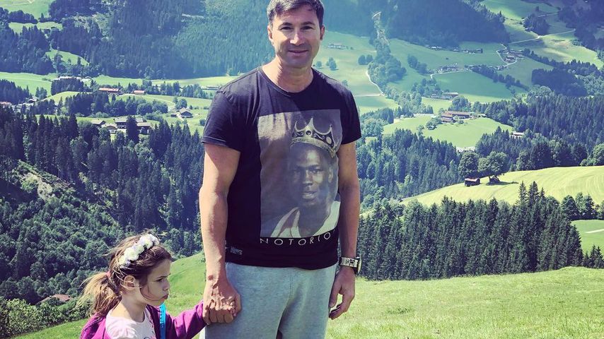 Selbstverteidigung wichtig: Lucas Cordalis boxt mit Sophia