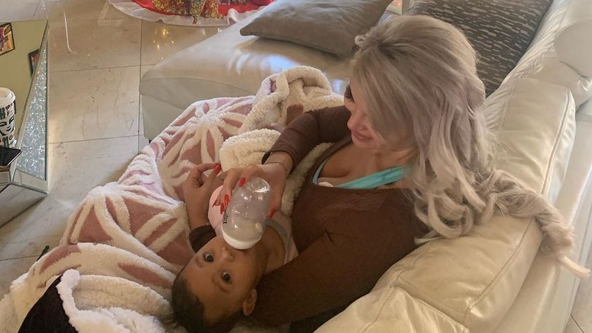 Sophia Vegas und Amanda im Dezember 2019