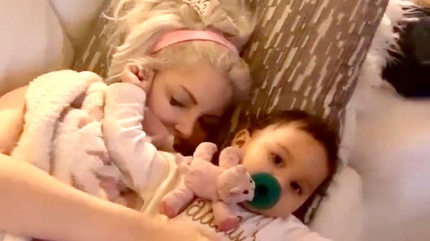 Kleiner Frechdachs: Sophia Vegas' Baby will nicht schlafen!