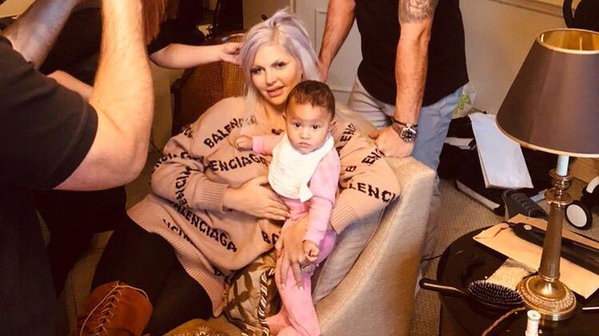 Sophia Vegas mit ihrer Tochter Amanda