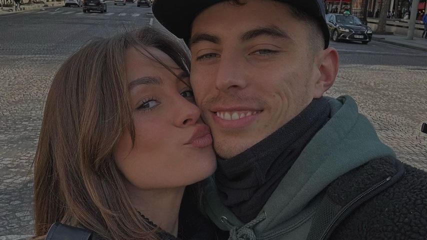 Sophia Weber und Kai Havertz, 2022