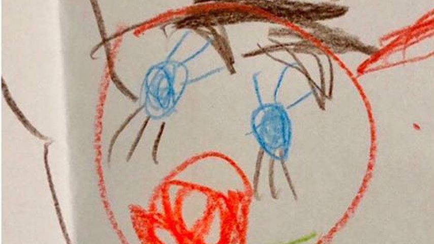 Sophias Porträt von Mama Daniela Katzenberger
