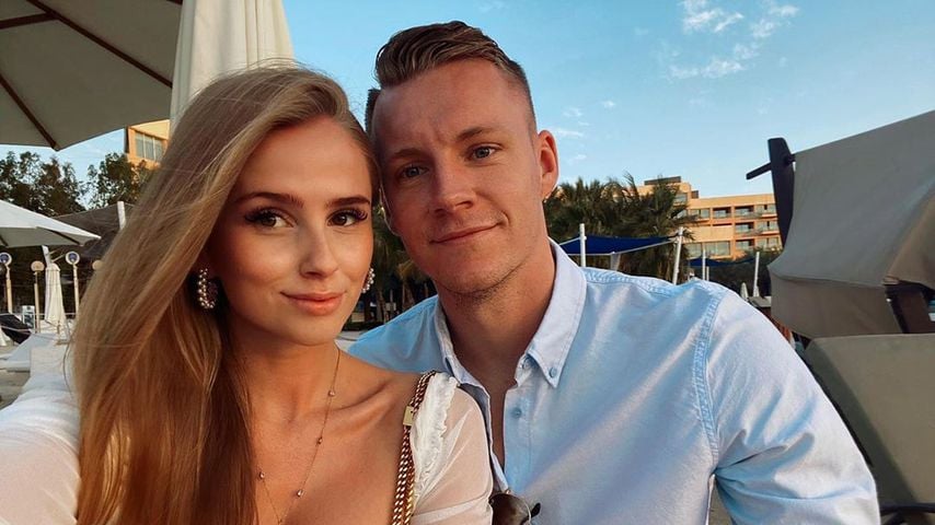 In Weiß: Kicker Bernd Leno und Sophie feiern zweite Hochzeit