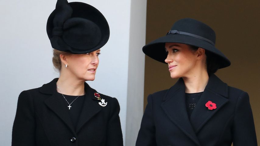 Sophie, Gräfin von Wessex, und Herzogin Meghan