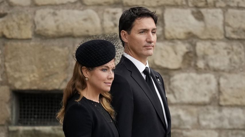 Sophie Grégoire und Justin Trudeau im September 2022 in London