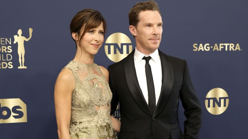 Sophie Hunter und Benedict Cumberbatch bei den SAG Awards 2022