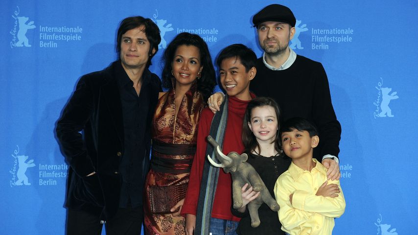 Sophie Nyweide und der Cast von "Mammoth" im Jahr 2009 bei der Berlinale