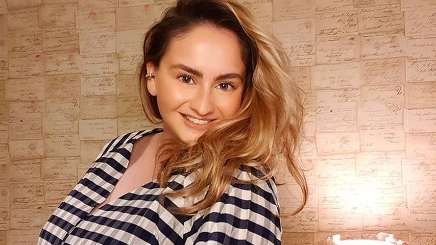 Endspurt: Katie Price' Halbschwester Sophie zeigt Babybauch