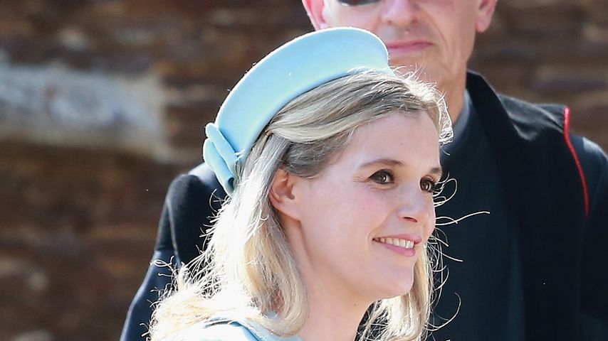 Sophie Snuggs bei der Taufe von Prinzessin Charlotte