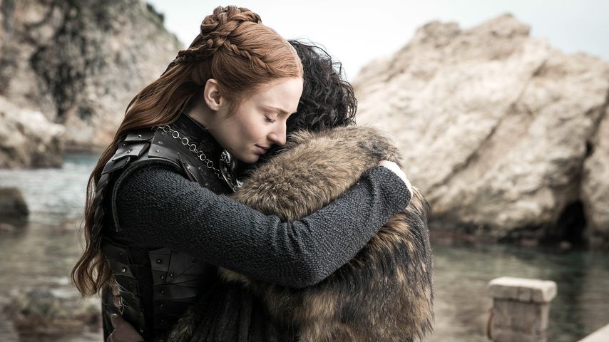 Sophie Turner und Kit Harington in der achten "Game of Thrones"-Staffel