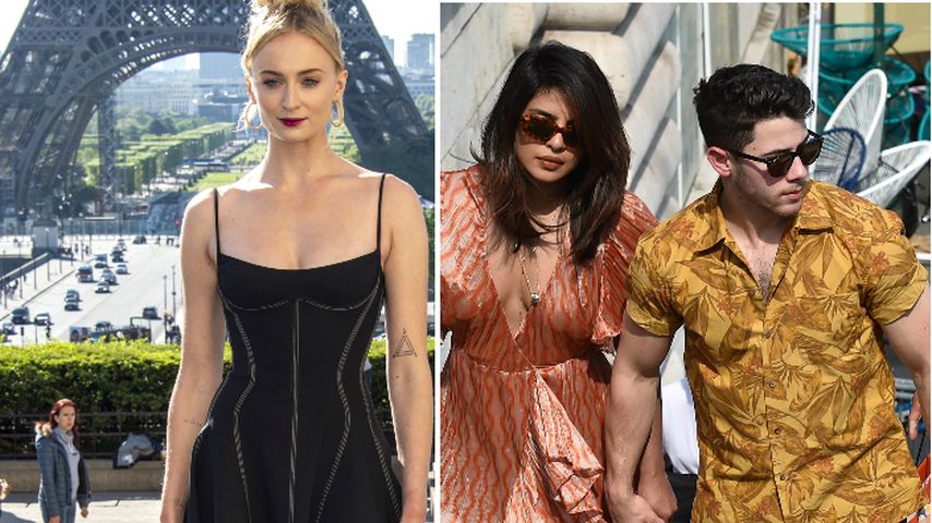 Kurz vor Hochzeit: Sophie Turner empfängt Nick & Priyanka