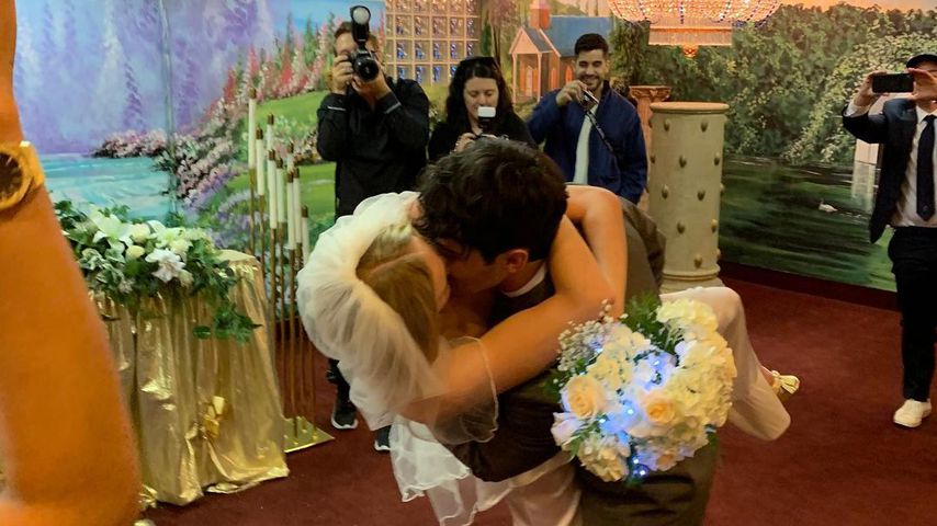 Sophie Turner und Joe Jonas bei ihrer Hochzeit in Las Vegas 2019