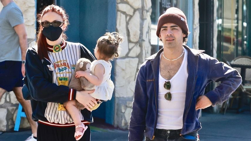 Sophie Turner und Joe Jonas mit ihrer Tochter Willa