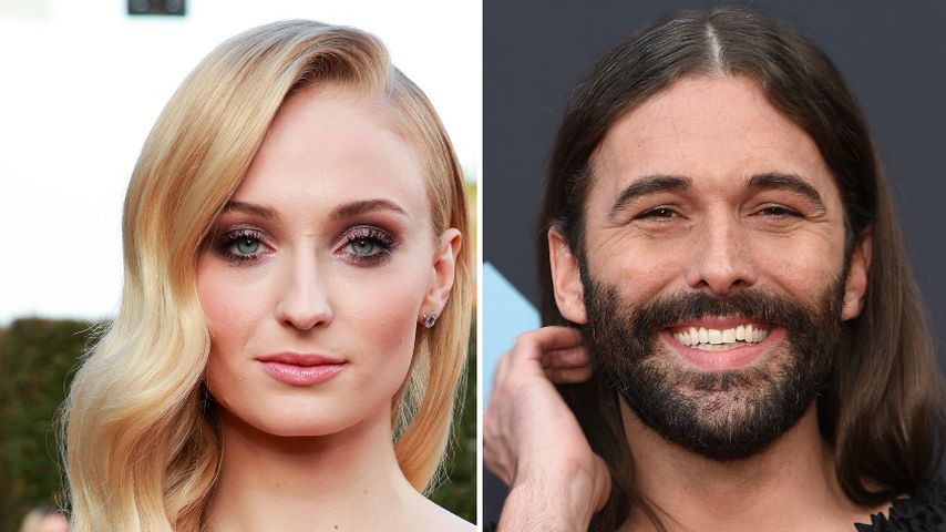 Treffen von Sophie Turner und "Queer Eye"-Jon wird Netz-Hit