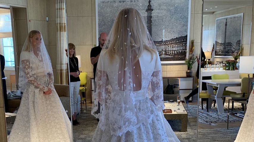 Sophie Turner in ihrem Hochzeitskleid