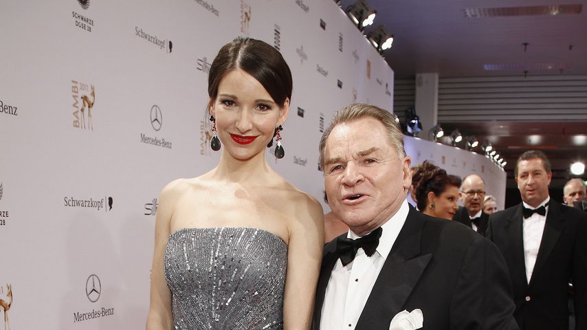 Fritz Wepper und seine Tochter Sophie, 2011