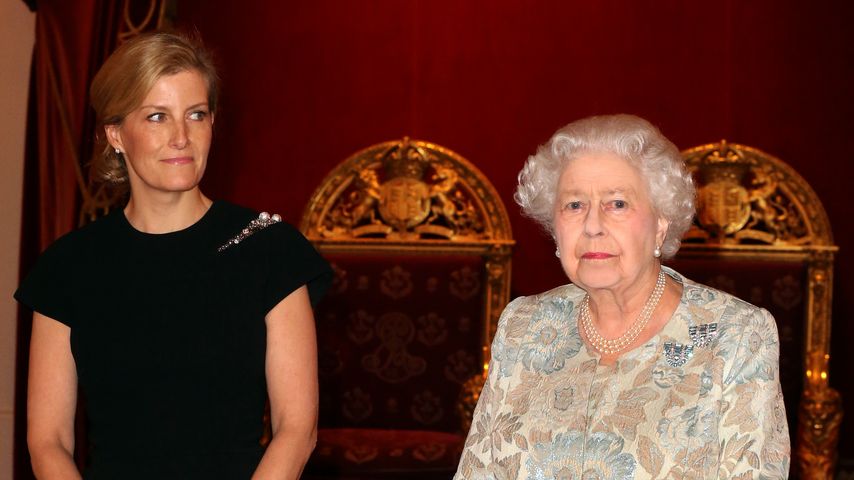 Sophie Wessex und die Queen im Februar 2015
