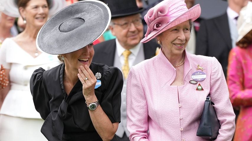 Sophie Wessex und Prinzessin Anne in Ascot, Berkshire, am 17. Juni 2026