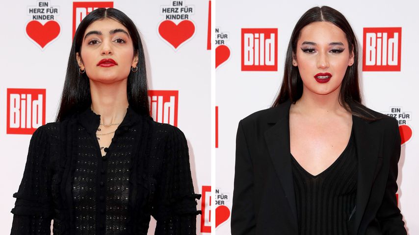 Soulin Omar und Alex Mariah Peter: GNTM-Girls rocken Carpet