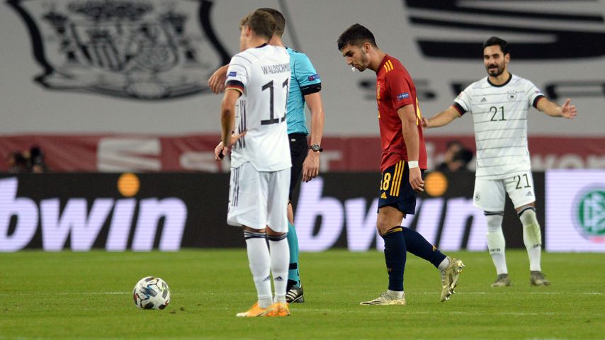 Spanien gegen Deutschland bei der Nations League